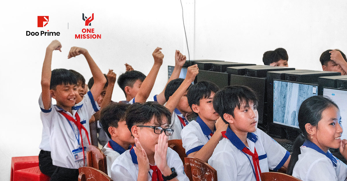 Doo Prime 베트남 자선 여행: 기술로 교육의 빛을 밝히다