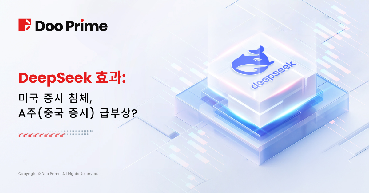 DeepSeek 효과: 미국 증시는 불안, 중국 증시는 급부상?